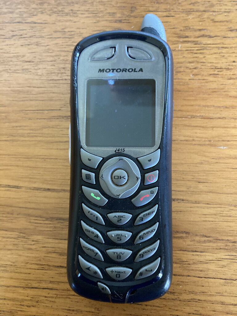 Vintage Motorola I Series I415 - (boost Mobile) Cellular Phone - Untested