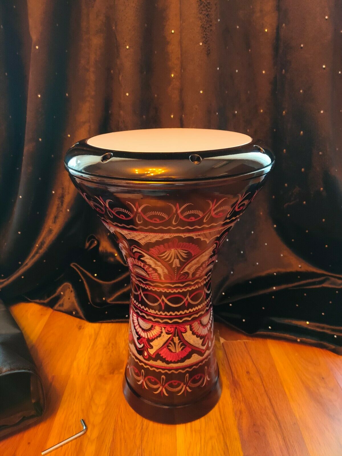 Oriental Perküsyon Pro Darbuka, Darabuka, Aksesuarlar Ile Handhammered