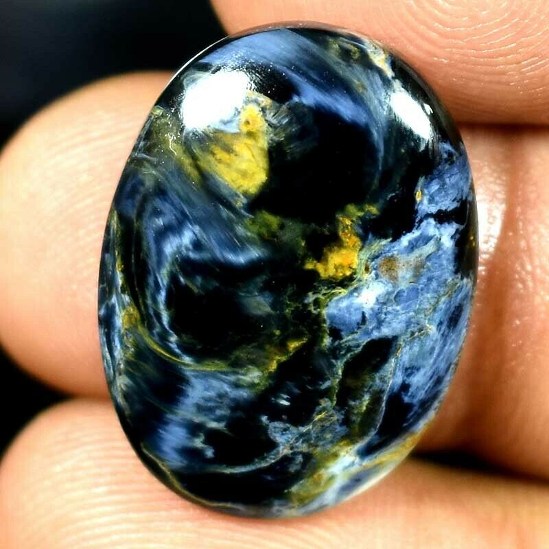 Pietersite Oval Cabochon Chatoyant  100% Natural Loose Gemstones 17.00cts.