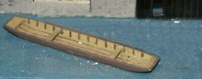 1 Empty Punt F61p Painted Oo Scale Model 1/76 Boats Metal